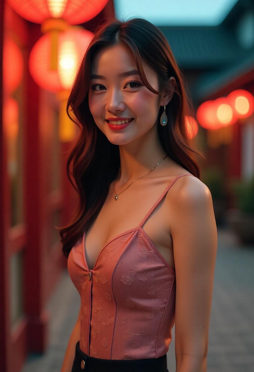 舞台人像拍摄与曝光分析画面